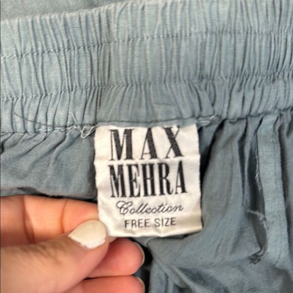 Boho hippie festival dip died embroidered long maxi skirt women's M Max Merra - Picture 6 of 7